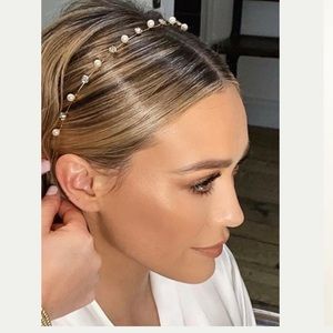 Gold Jennifer Behr Ines headband